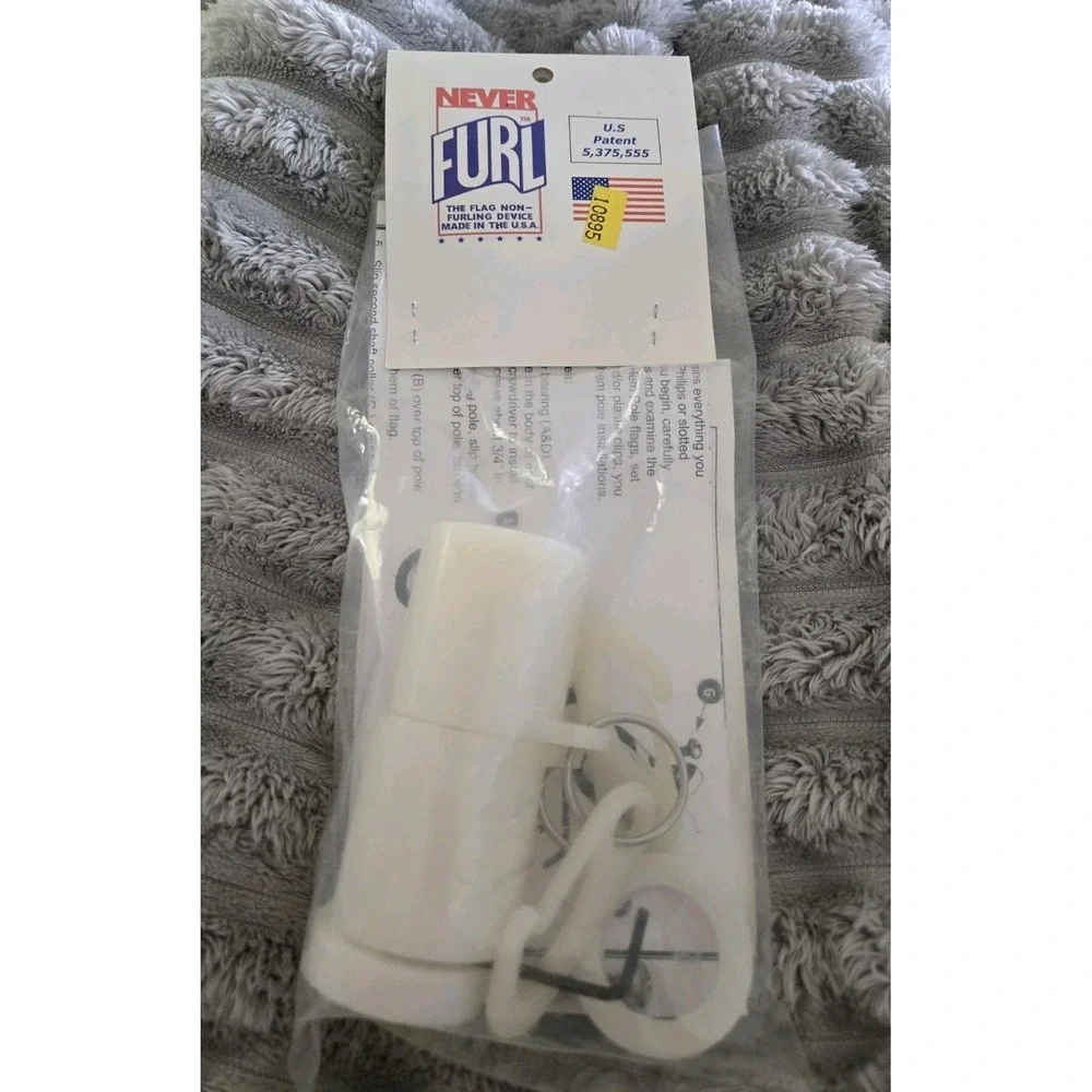 Never Furl device that absolutely eliminates Flag wrapping 1